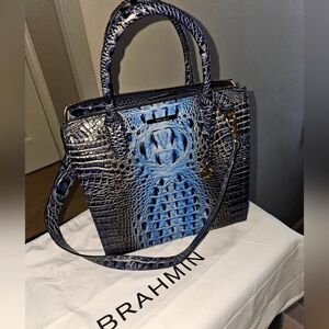 Brahmin Caroline Blue Ombre